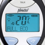 Alecto Full Eco DECT baby monitor with display white/blue