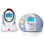Alecto Full Eco DECT baby monitor with display white/blue