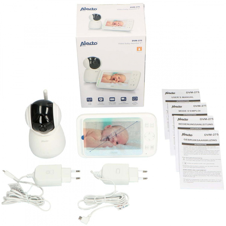 Alecto DVM-275 Video baby monitor with 5