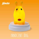 Alecto LED night light dog yellow