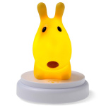 Alecto LED night light dog yellow