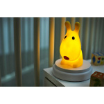 Alecto LED night light dog yellow