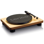 Lenco Turntable with built-in speakers USB Encoding Wood