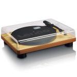 Lenco Turntable with built-in speakers USB Encoding Wood