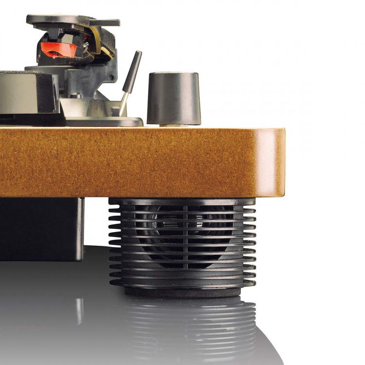 Lenco Turntable with built-in speakers USB Encoding Wood