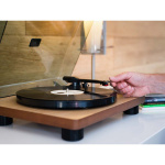 Lenco Turntable with built-in speakers USB Encoding Wood