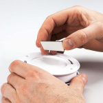 Alecto Magnetic mounting kit for smoke detectors and carbon monoxide alarms Alecto Magnetic mounting kit for smoke detectors and carbon monoxide alarms