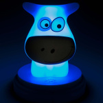 Alecto LED night light cow blue