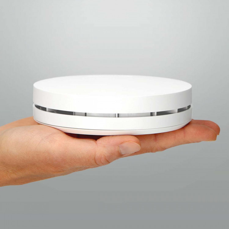 Alecto Design smoke detector with 10 year battery 2-pack White Alecto Design smoke detector with 10 year battery 2-pack White