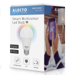 Alecto Smart LED colour lamp with Wi-Fi Alecto Smart LED colour lamp with Wi-Fi