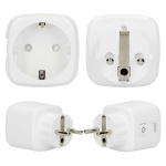 Alecto Smart Wi-Fi plug with energy monitor 16A 3680W White Alecto Smart Wi-Fi plug with energy monitor 16A 3680W White