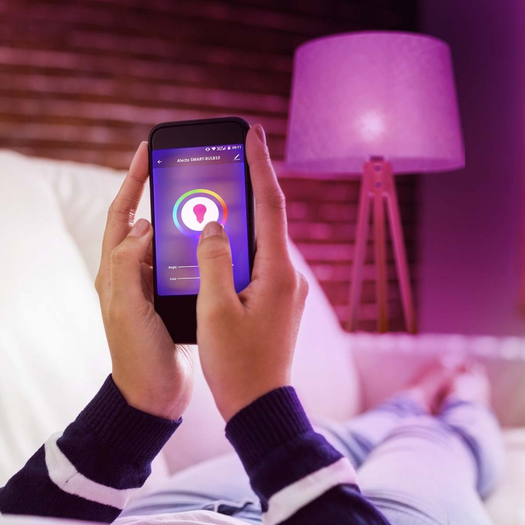 Alecto Smart LED colour lamp with Wi-Fi