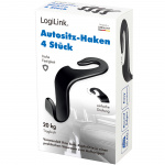 LogiLink Krokar till bilstolar max 20kg 4-pack LogiLink Krokar till bilstolar max 20kg 4-pack