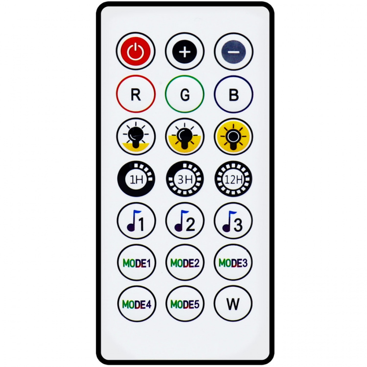 LogiLink RGB-ljusslinga med fjärrkontroll och WiFi Tuya IP65 5 m