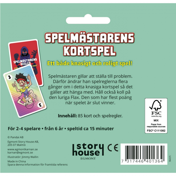 Kärnan Yumi och Tomu kortspel