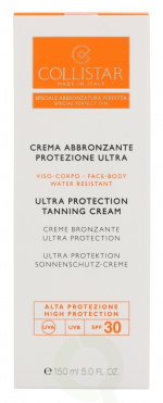 Collistar Ultra Protection Tanning Cream SPF30 150 ml
