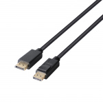 DELTACO DisplayPort cable, DP 1.4, 8K@30Hz, 5m, black