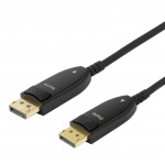 DELTACO Displayport 1.4 cable, AOC, 8K@30Hz, 20m, black