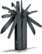Victorinox SwissTool Burnished multifunction tool, black