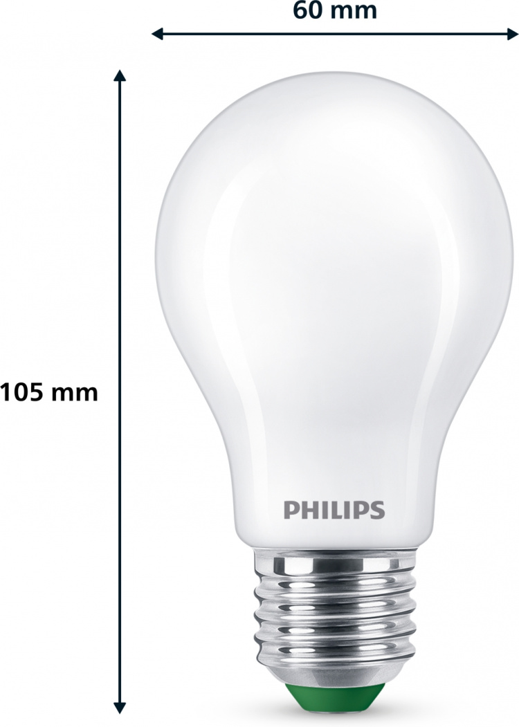 Philips Ultra Efficient LED-lamp, E27, 4000K, 840 lm