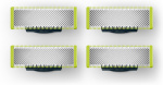 Philips OneBlade QP240/50 replacement blades, 4 pcs