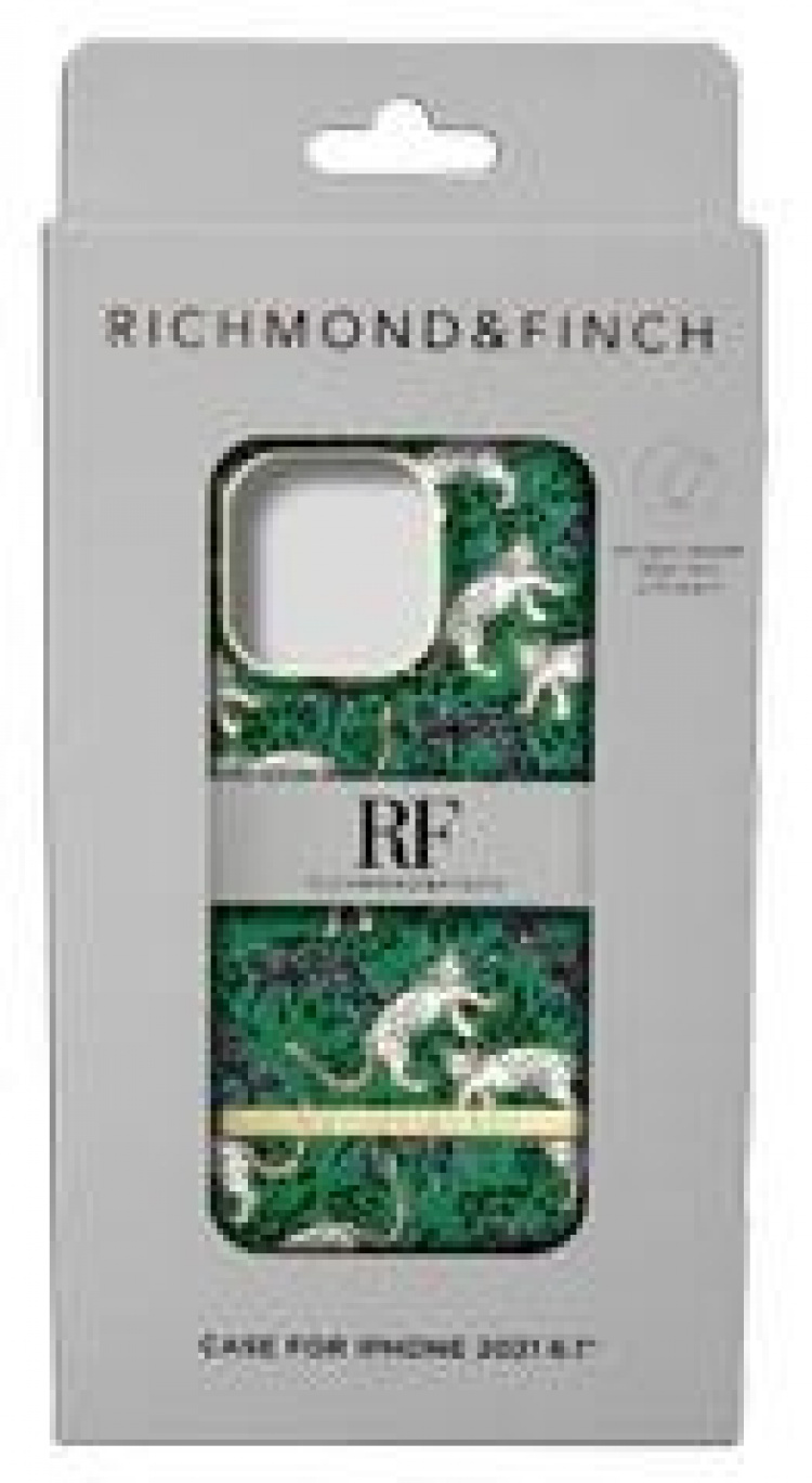 Richmond & Finch iPhone 13 Pro Freedom Case, Green Leopard Richmond & Finch iPhone 13 Pro Freedom Case, Green Leopard