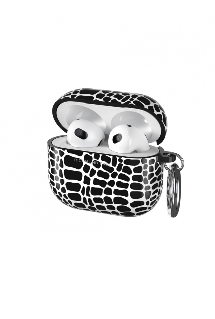 Richmond & Finch AirPods Gen. 3 case, Black Croc