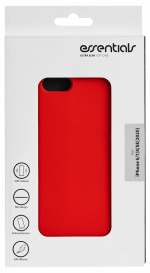 Essentials iPhone 6/7/8/SE (2020/2022) silicone back cov, Red Essentials iPhone 6/7/8/SE (2020/2022) silicone back cov, Red