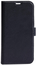 Essentials iPhone 13 Pro leather wallet, detachable, Black