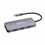 Verbatim USB-C Pro Multiport Hub 9 Port CMH-09
