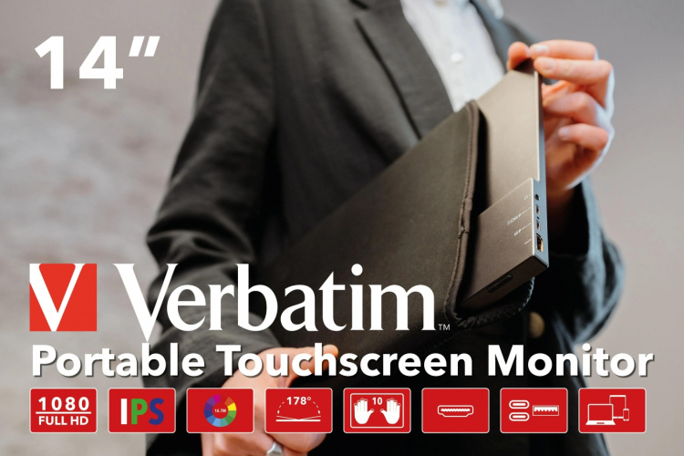 Verbatim PMT-14 Portable Monitor 14 Verbatim PMT-14 Portable Monitor 14
