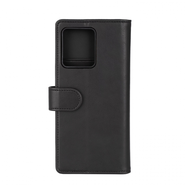 Essentials Motorola Edge 40 Neo PU wallet, 3 cards, black