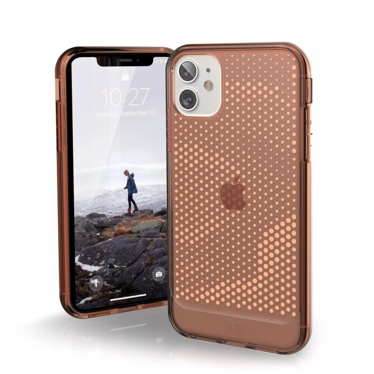 Urban Armor Gear iPhone 11/XR U Lucent Case, Orange Urban Armor Gear iPhone 11/XR U Lucent Case, Orange