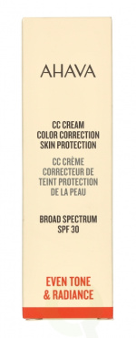Ahava CC Cream Color Correction SPF30 30 ml