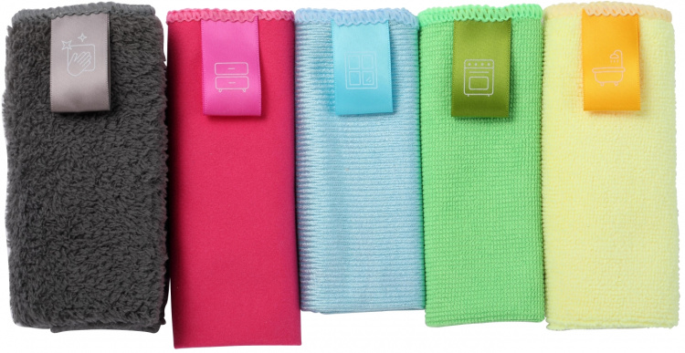Nordic Quality Cleaning cloths, 5-pack
