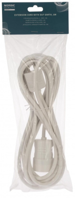 Nordic Quality Förlängningskabel, 5m