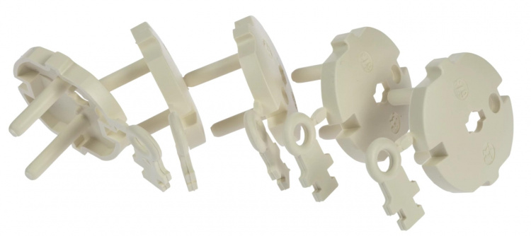 Nordic Quality Barnsäkring 5st, vit