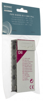 Nordic Quality fuse Diazed DZ II 20A 5 st