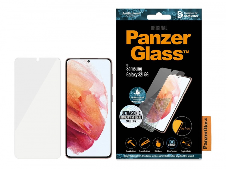 PanzerGlass Skærmbeskytter Transparent Samsung Galaxy S21 5G