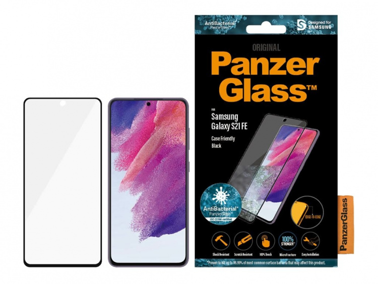 PanzerGlass Krystalklar Samsung Galaxy S21 FE 5G PanzerGlass Krystalklar Samsung Galaxy S21 FE 5G