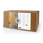 Nedis Network Cable Roll | CAT6 | Stranded | U/UTP | CCA | 305.0 m | Indoor | Round | PVC | Grey | Pull Box