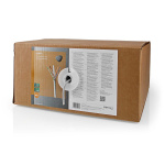 Nedis Network Cable Roll | CAT6 | Solid | U/UTP | CCA | 305.0 m | Indoor | Round | PVC | Grey | Pull Box