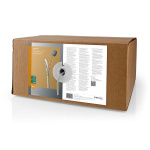 Nedis Network Cable Roll | CAT6 | Solid | F/UTP | CCA | 305.0 m | Indoor | Round | PVC | Grey | Pull Box