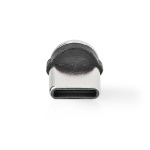 Nedis USB Cable | USB 2.0 | USB-A Male | USB Micro-B Male / USB-C™ Male | 10 W | No Data Transfer | Nickel Plated | 2.00 m | Round | Nylon | Black | Box