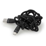 Nedis USB Cable | USB 2.0 | USB-A Male | USB-C™ Male | 15 W | 480 Mbps | Nickel Plated | 1.50 m | Round | Silicone | Black | Box