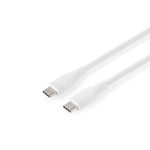 Nedis USB Cable | USB 2.0 | USB-C™ Male | USB-C™ Male | 60 W | 480 Mbps | Nickel Plated | 1.50 m | Round | Silicone | White | Box