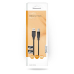 Nedis USB Cable | USB 3.2 Gen 1 | USB-A Male | USB-B Male | 5 Gbps | Nickel Plated | 2.00 m | Round | PVC | Black | Box Nedis USB Cable | USB 3.2 Gen 1 | USB-A Male | USB-B Male | 5 Gbps | Nickel Plated | 2.00 m | Round | PVC | Black | Box