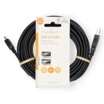 Nedis USB Cable | USB 2.0 | USB-A Male | USB Mini-B 5 pin Male | 480 Mbps | Nickel Plated | 5.00 m | Round | PVC | Black | Label Nedis USB Cable | USB 2.0 | USB-A Male | USB Mini-B 5 pin Male | 480 Mbps | Nickel Plated | 5.00 m | Round | PVC | Black | Label