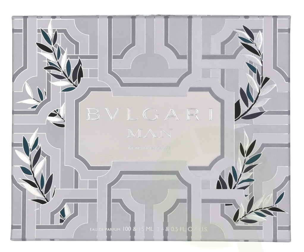 BVLGARI MAN GLACIAL ESSENCE ギフトセット Bvlgari Man Glacial Essence by Bvlgari 100ml EDP 2pc Gift