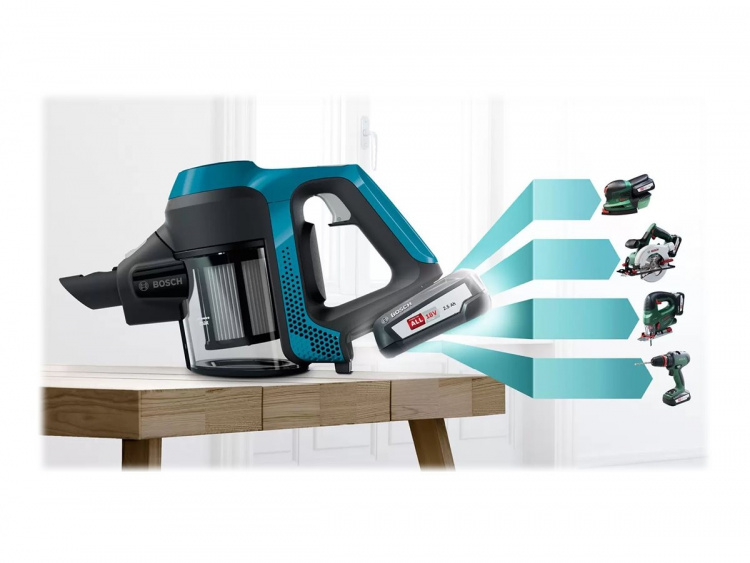 Bosch Series | 6 BBS611LAG Stick- och handhållen dammsugare Blå